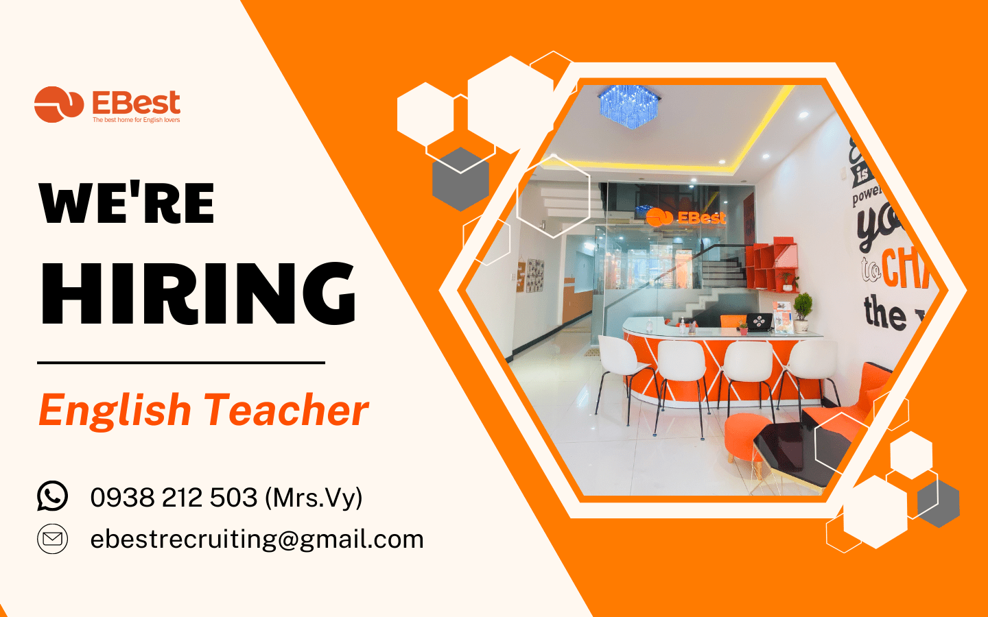 E-Best tuyển dụng giáo viên tiếng Anh