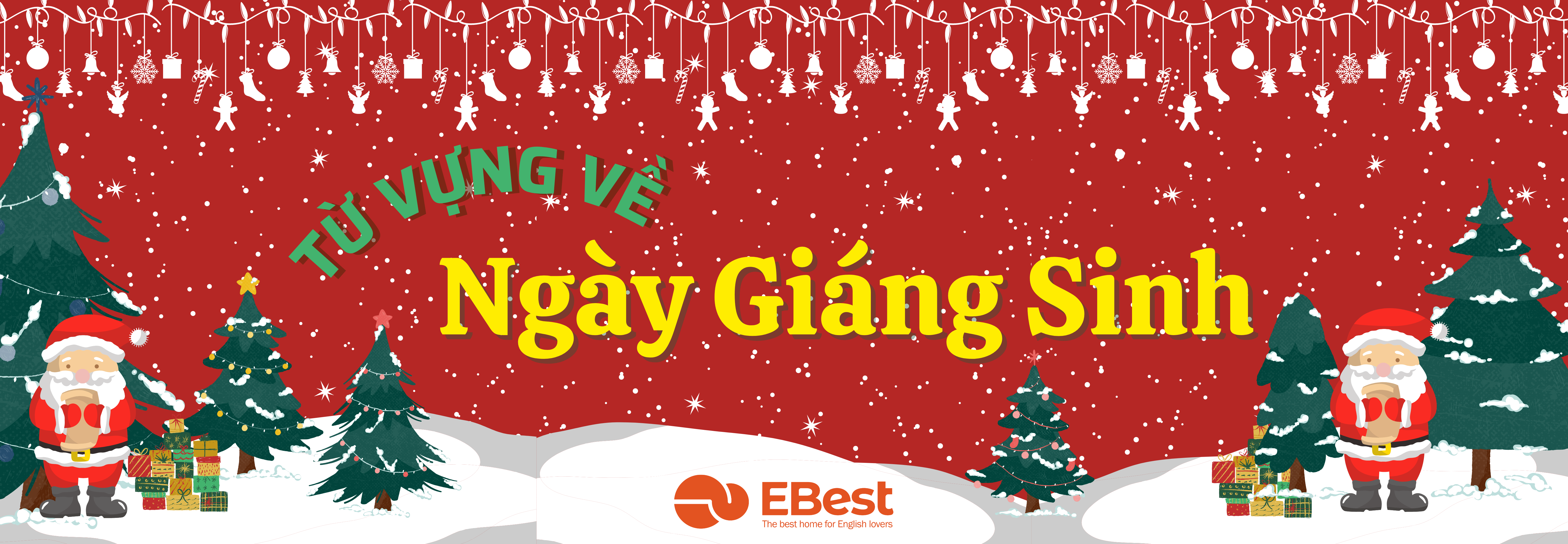 Từ vựng về ngày Giáng sinh