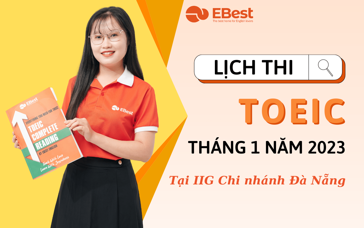 Lịch Thi TOEIC Tại IIG Chi Nhánh Đà Nẵng Tháng 1 Năm 2023