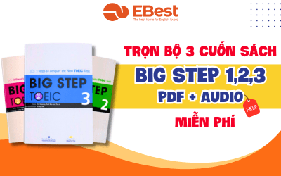 Link Tải Trọn Bộ 3 Cuốn Sách Big Step TOEIC 1,2,3 Bản PDF Miễn Phí
