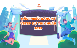  Mẫu phiếu đăng ký VSTEP dự thi chuẩn 2025