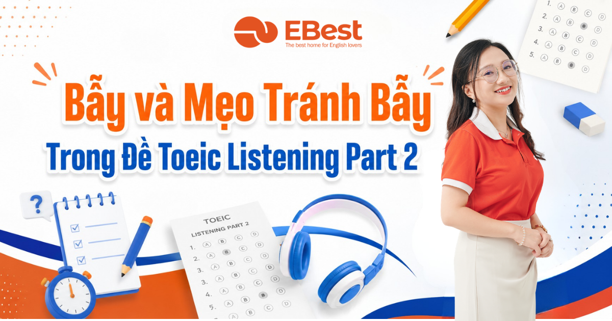 Bẫy và Mẹo Tránh Bẫy Trong đề Toeic Listening Part 2